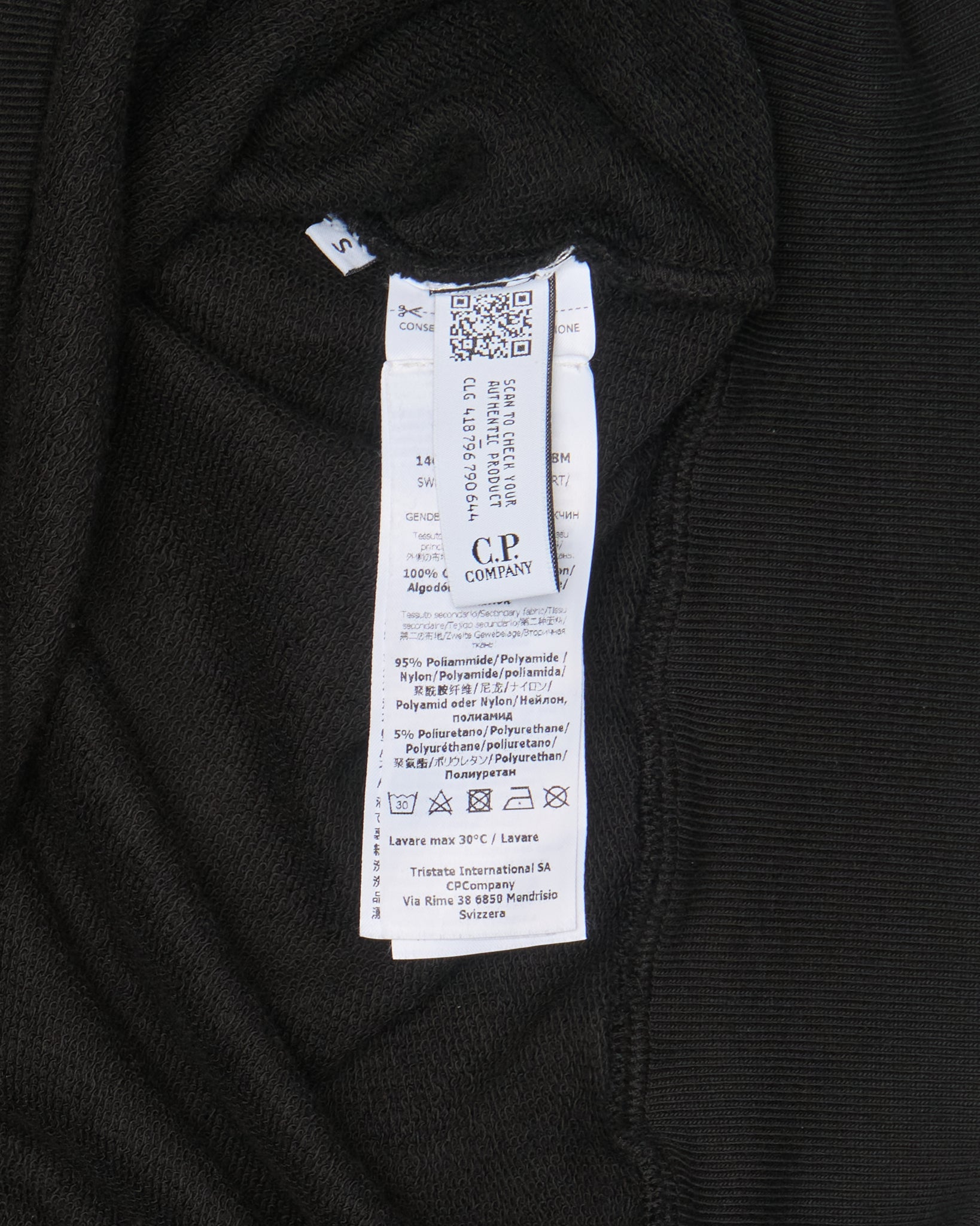 S/S23 C.P. Company Packable Hooded Sweatershirt