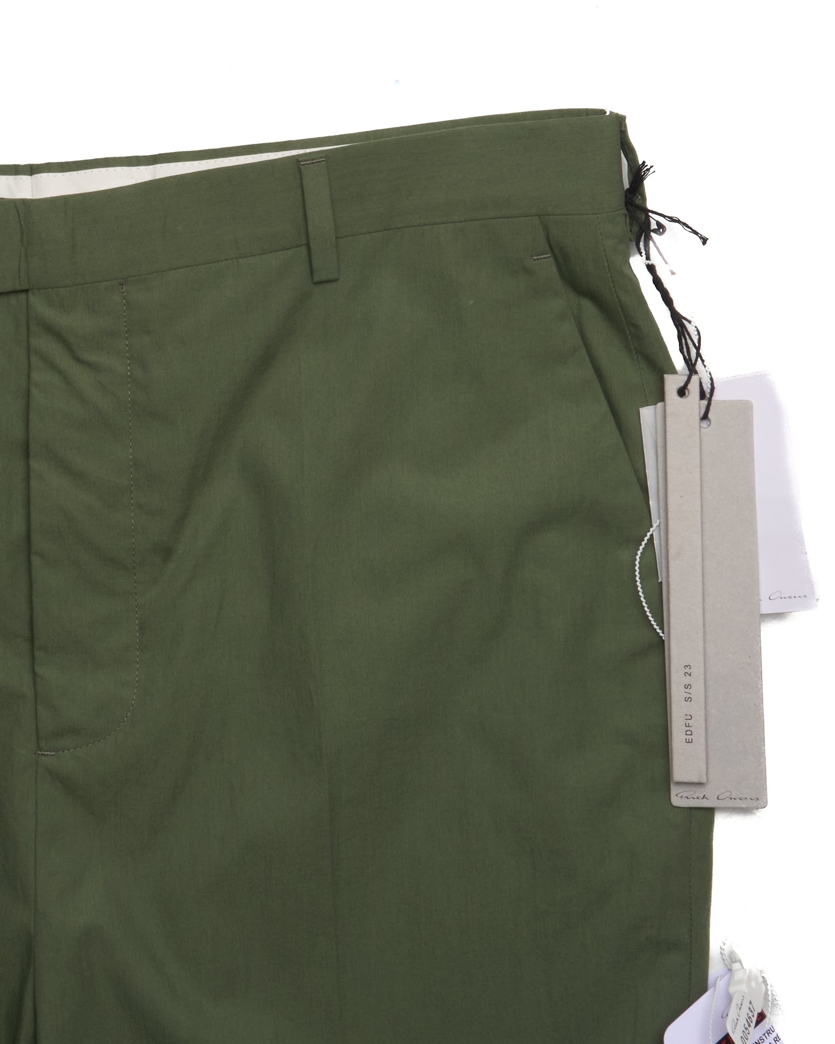 S/S23 Rick Owens “EDFU” Cropped Dress Pants