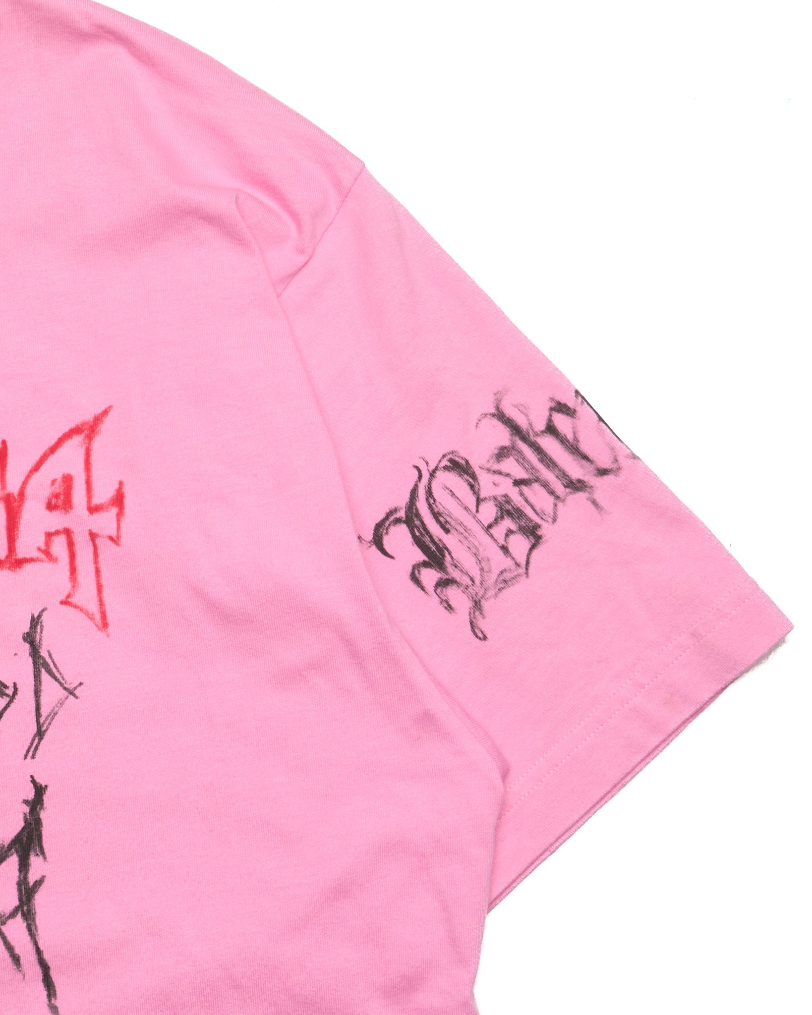 SS24 Balenciaga "Dragon Year" Series Graffiti Logo T-Shirt