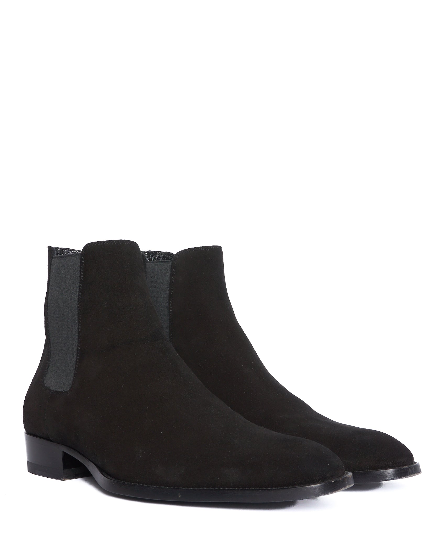 Saint Laurent Paris Suede 'Wyatt' Chelsea Boots