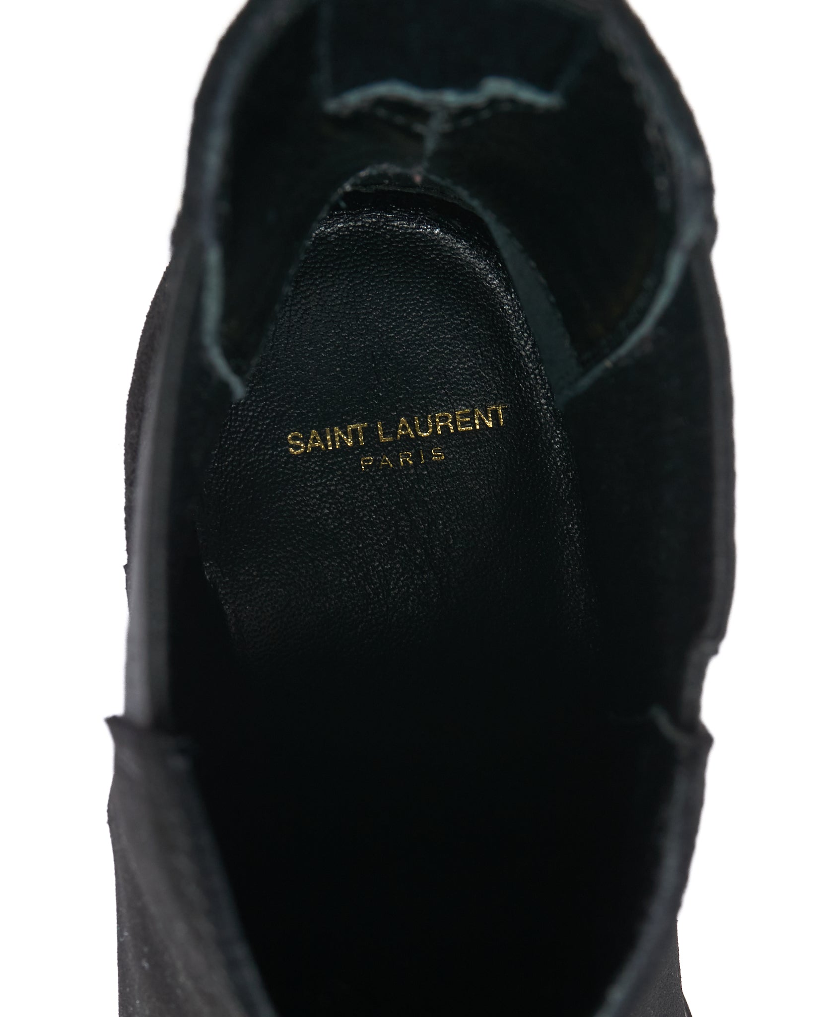 Saint Laurent Paris Suede 'Wyatt' Chelsea Boots
