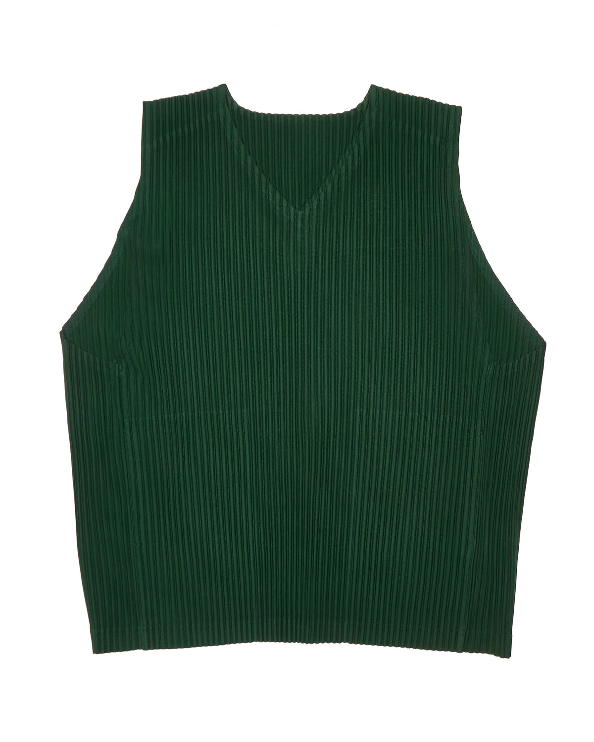Issey Miyake Homme Plisse Seaweed Green Vest