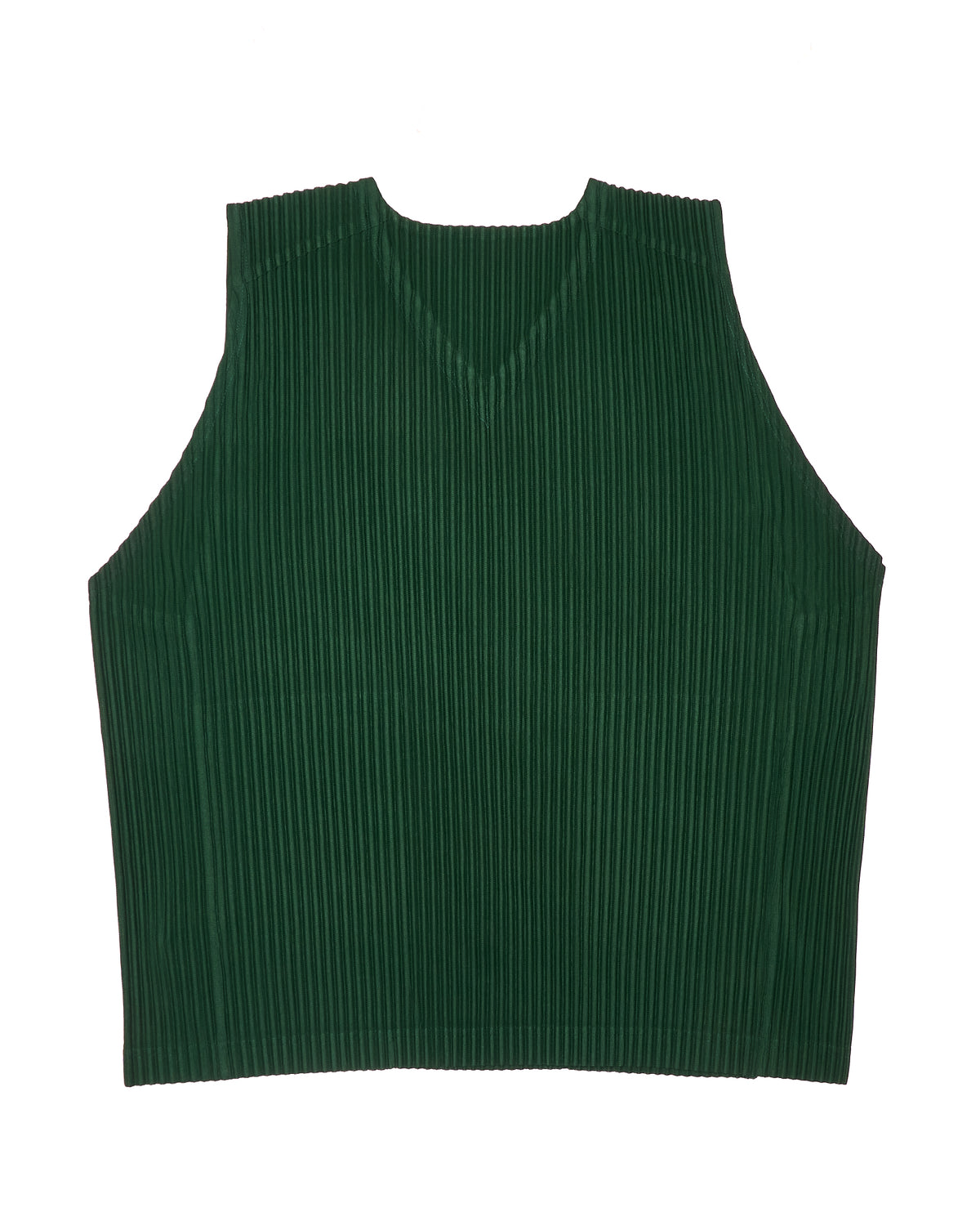 Issey Miyake Homme Plisse Seaweed Green Vest