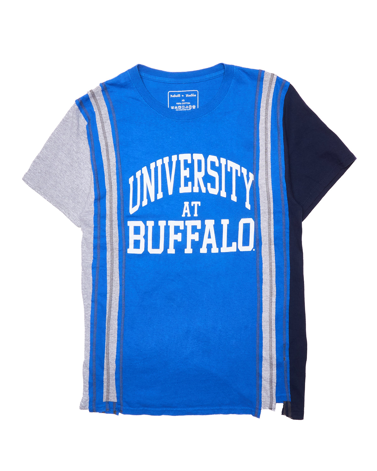 Needles “7 Cuts” Blue College Tee