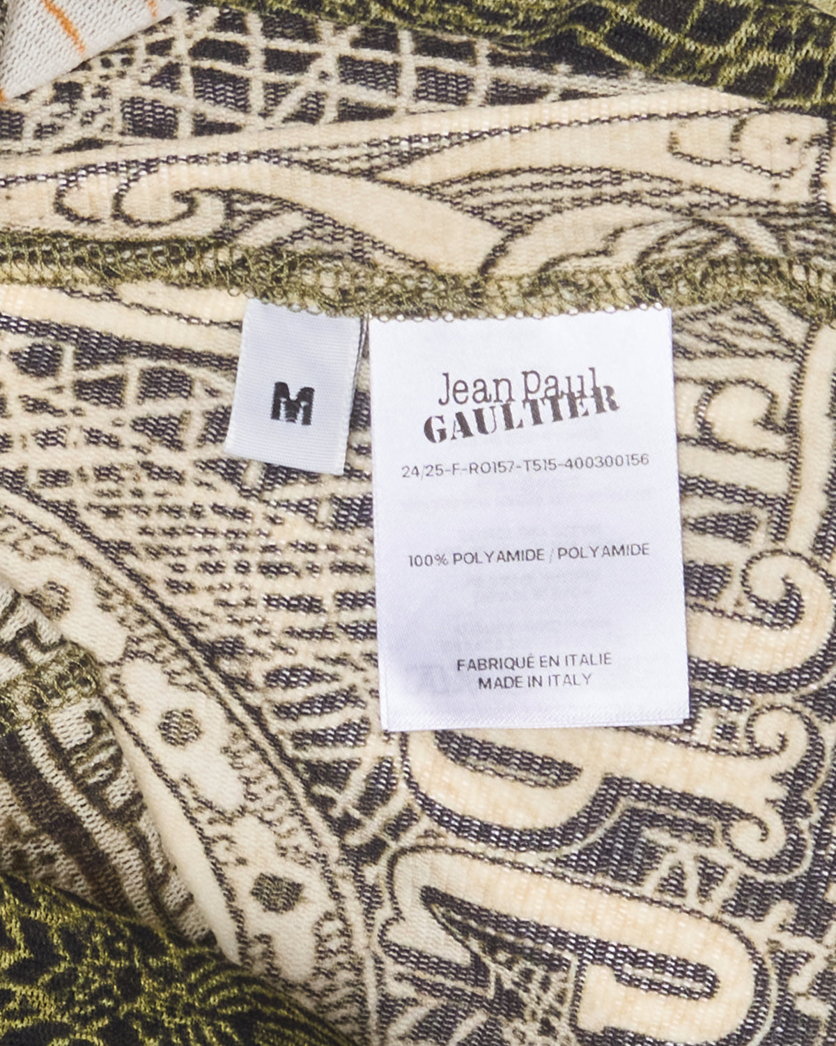 Jean Paul Gaultier "Cartouche" Mesh Sleeveless Mini Dress