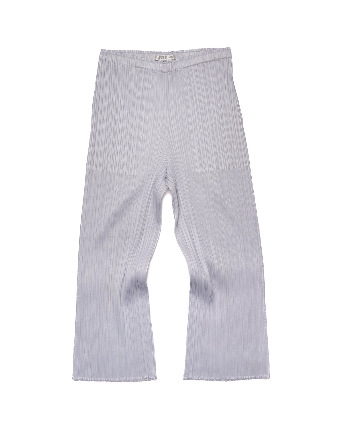 Issey Miyake Pleats Please Light Gray Trousers