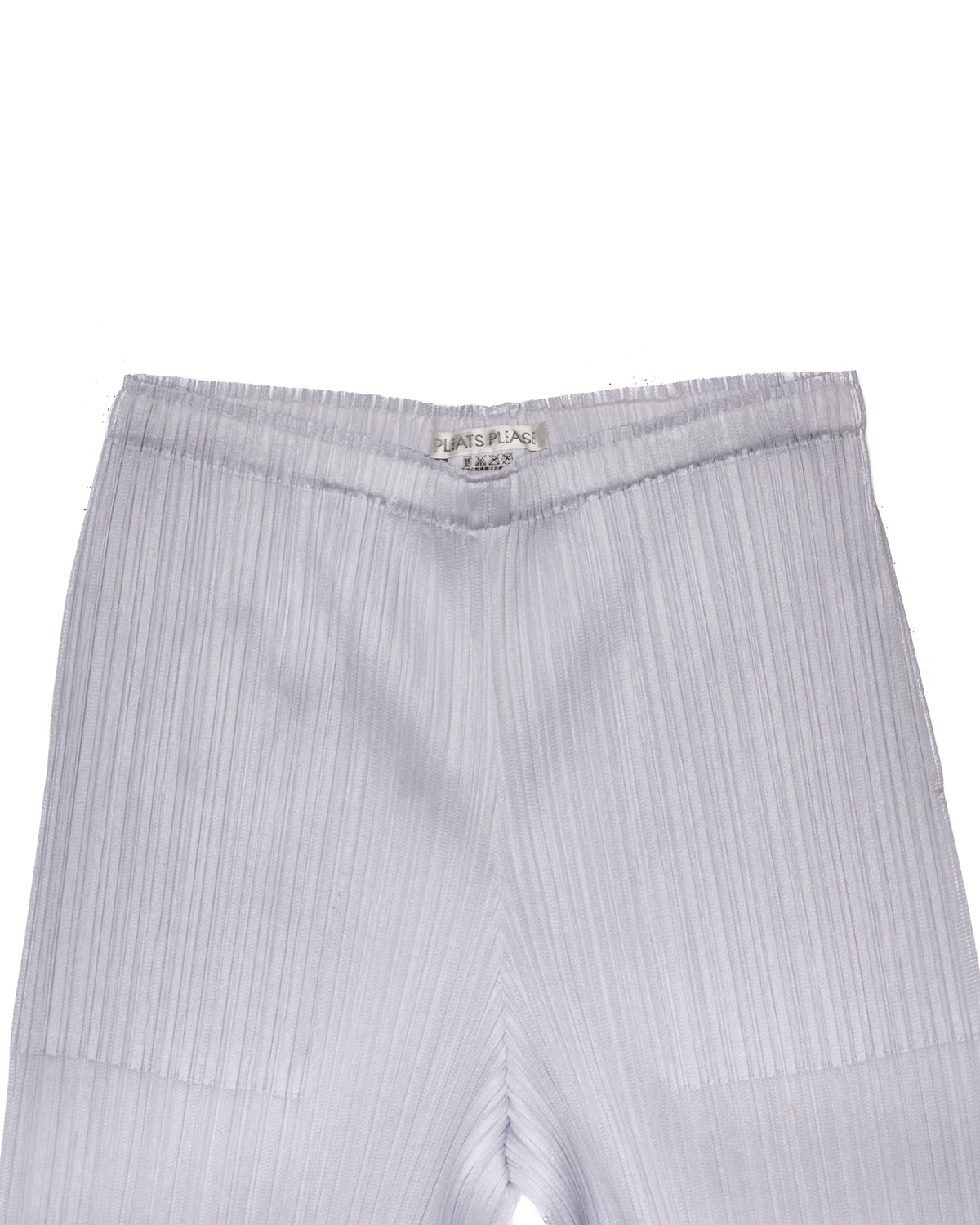 Issey Miyake Pleats Please Light Gray Trousers