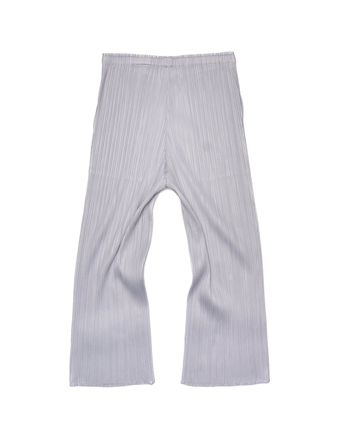 Issey Miyake Pleats Please Light Gray Trousers