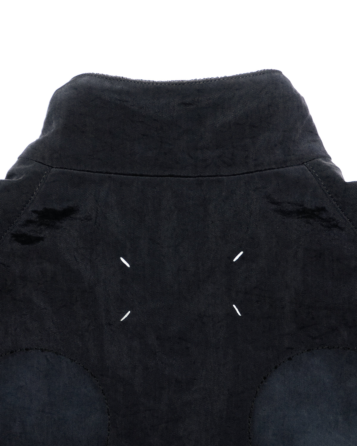 Maison Margiela Faded Nylon/Canvas Black Western Sports Jacket