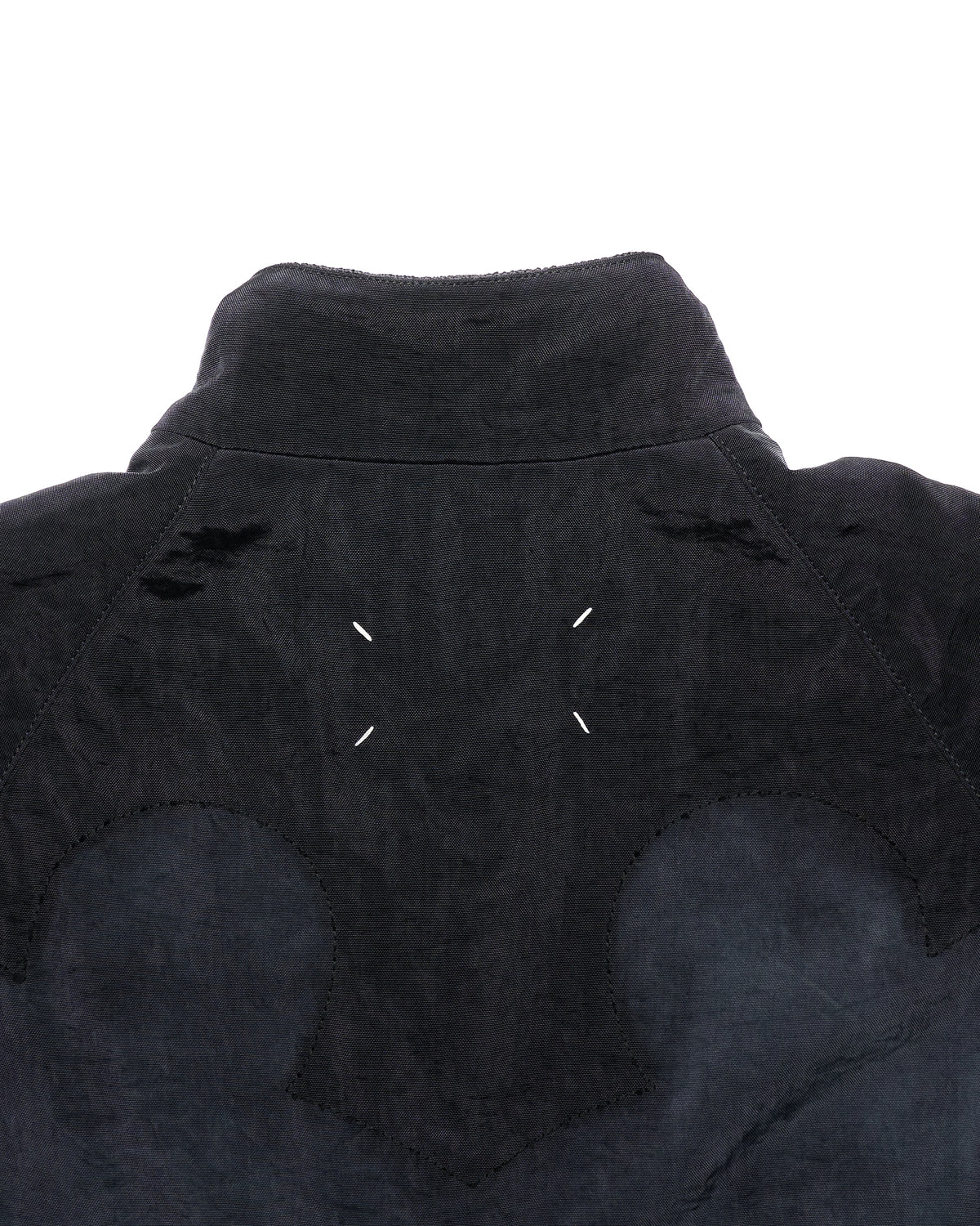 Maison Margiela Faded Nylon/Canvas Black Western Sports Jacket