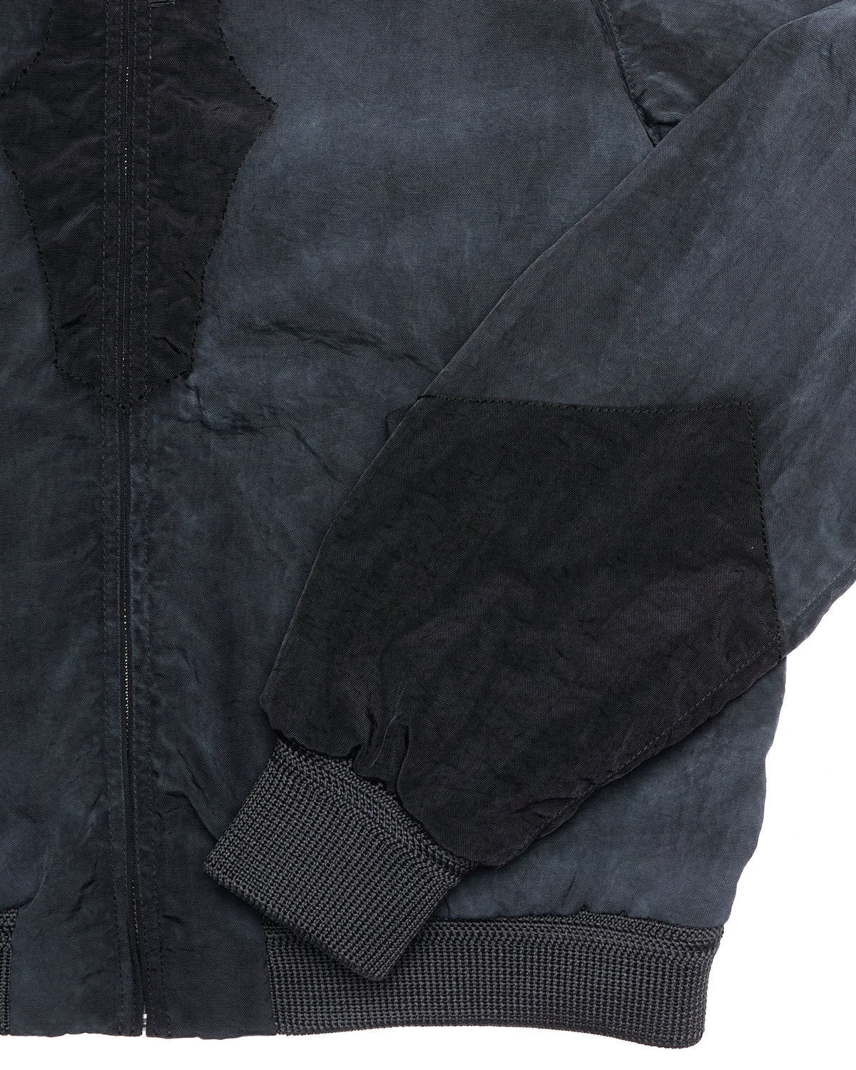 Maison Margiela Faded Nylon/Canvas Black Western Sports Jacket