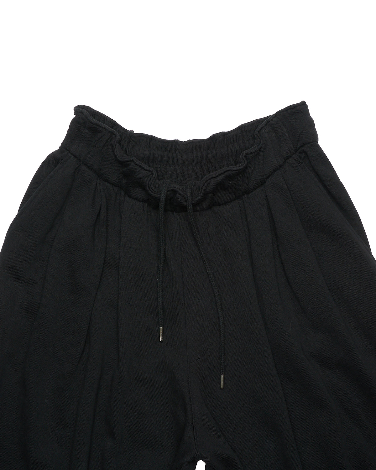 Dries Van Noten Drawstring Pleat Front Wide-Leg Sweatpants