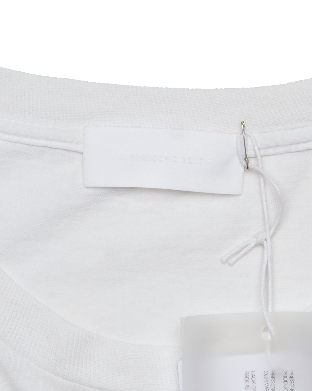 Alexander Digenova Lee McQueen Graphic Long Sleeve Tee