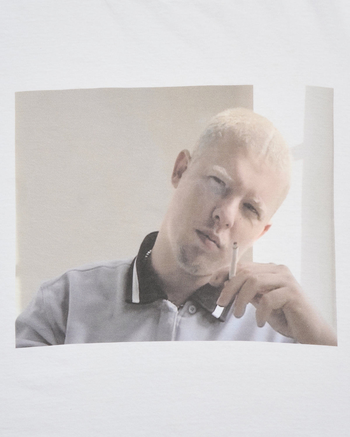 Alexander Digenova Lee McQueen Graphic Long Sleeve Tee