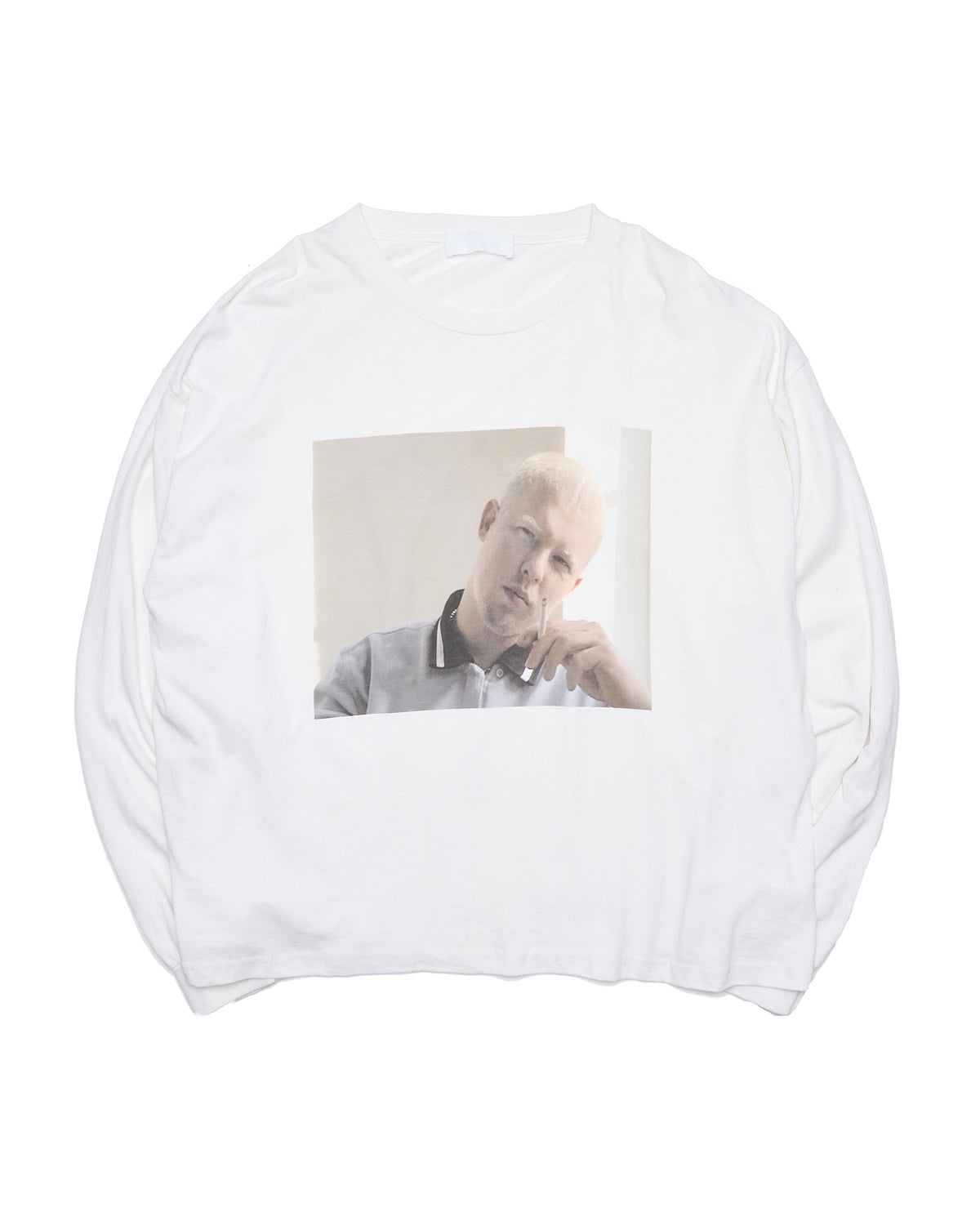 Alexander Digenova Lee McQueen Graphic Long Sleeve Tee