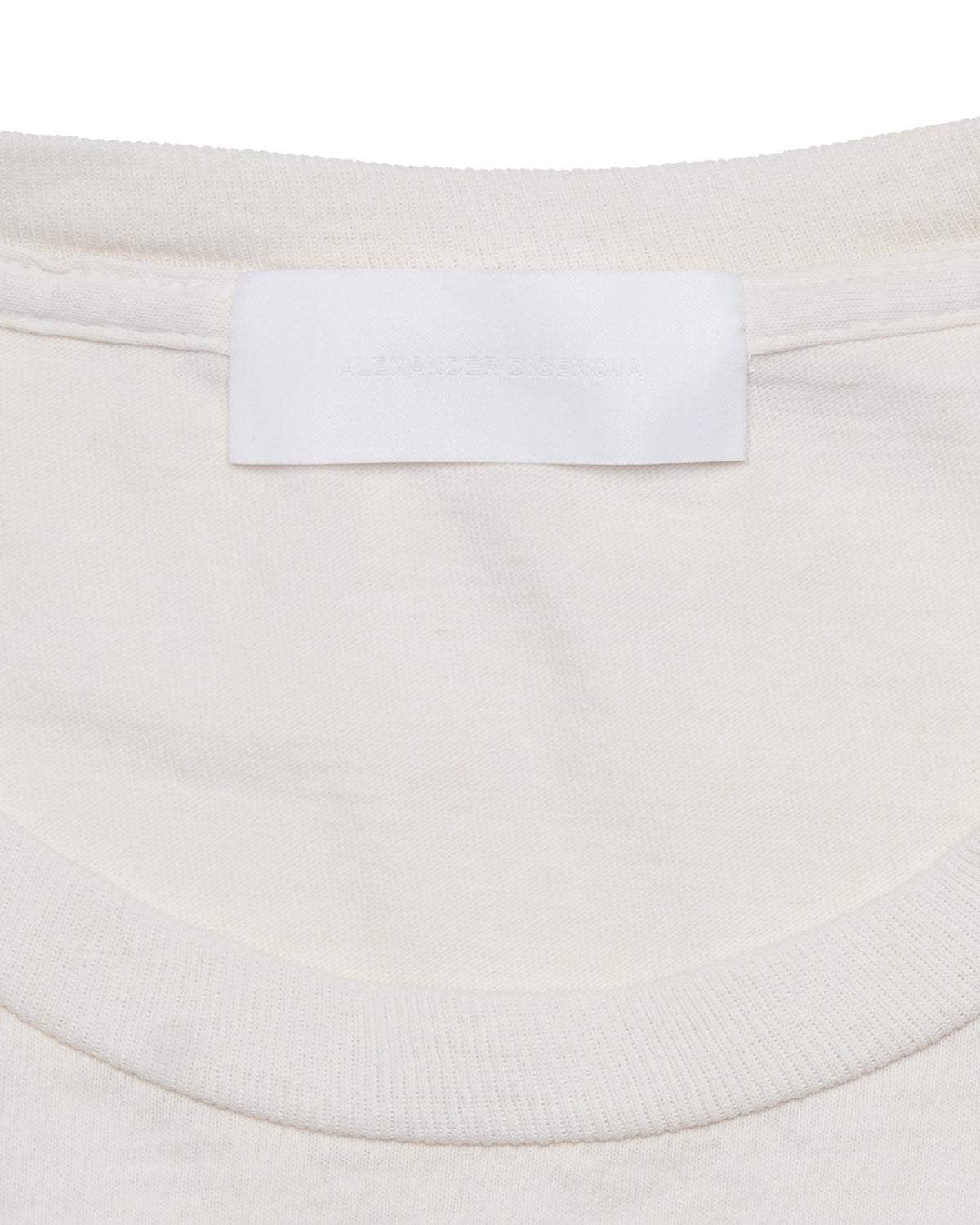 Alexander Digenova Saw Graphic Long Sleeve Crew Neck Tee