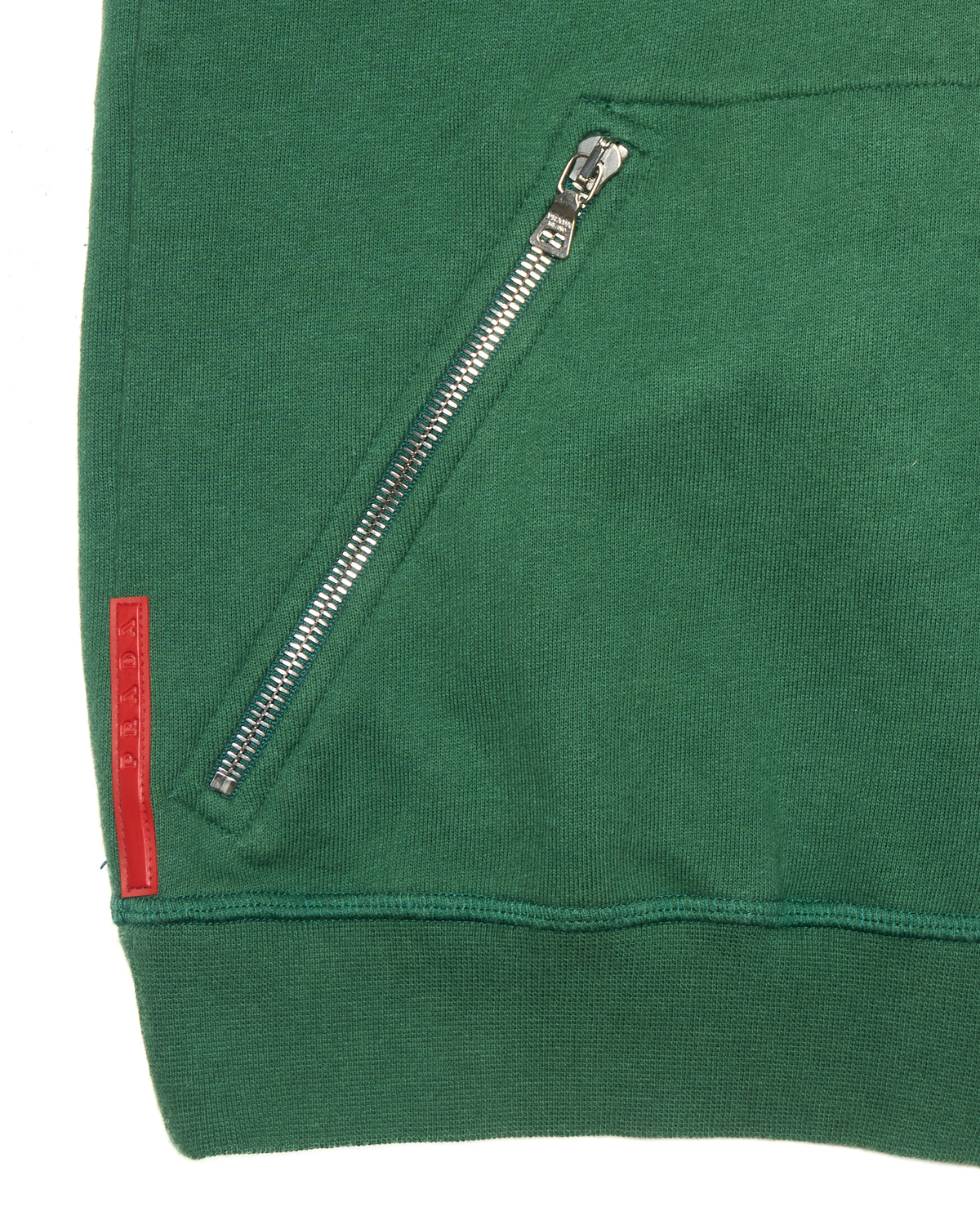Early 00s Prada Sport Technical Hooded Raglan Zip-Up