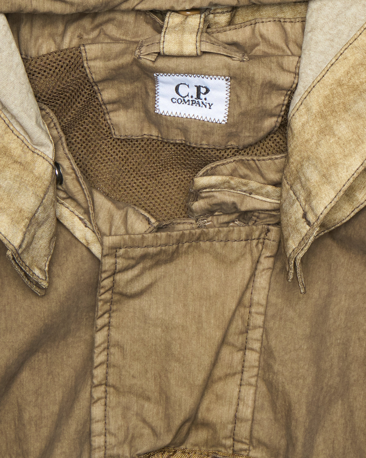 C.P. Company Khaki 50 Fili Gum Goggle Jacket