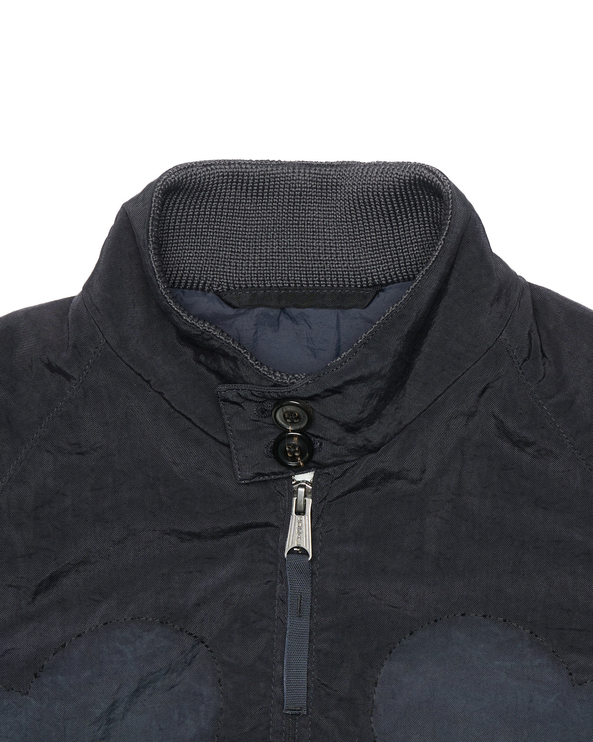 Maison Margiela Faded Nylon/Canvas Black Western Sports Jacket