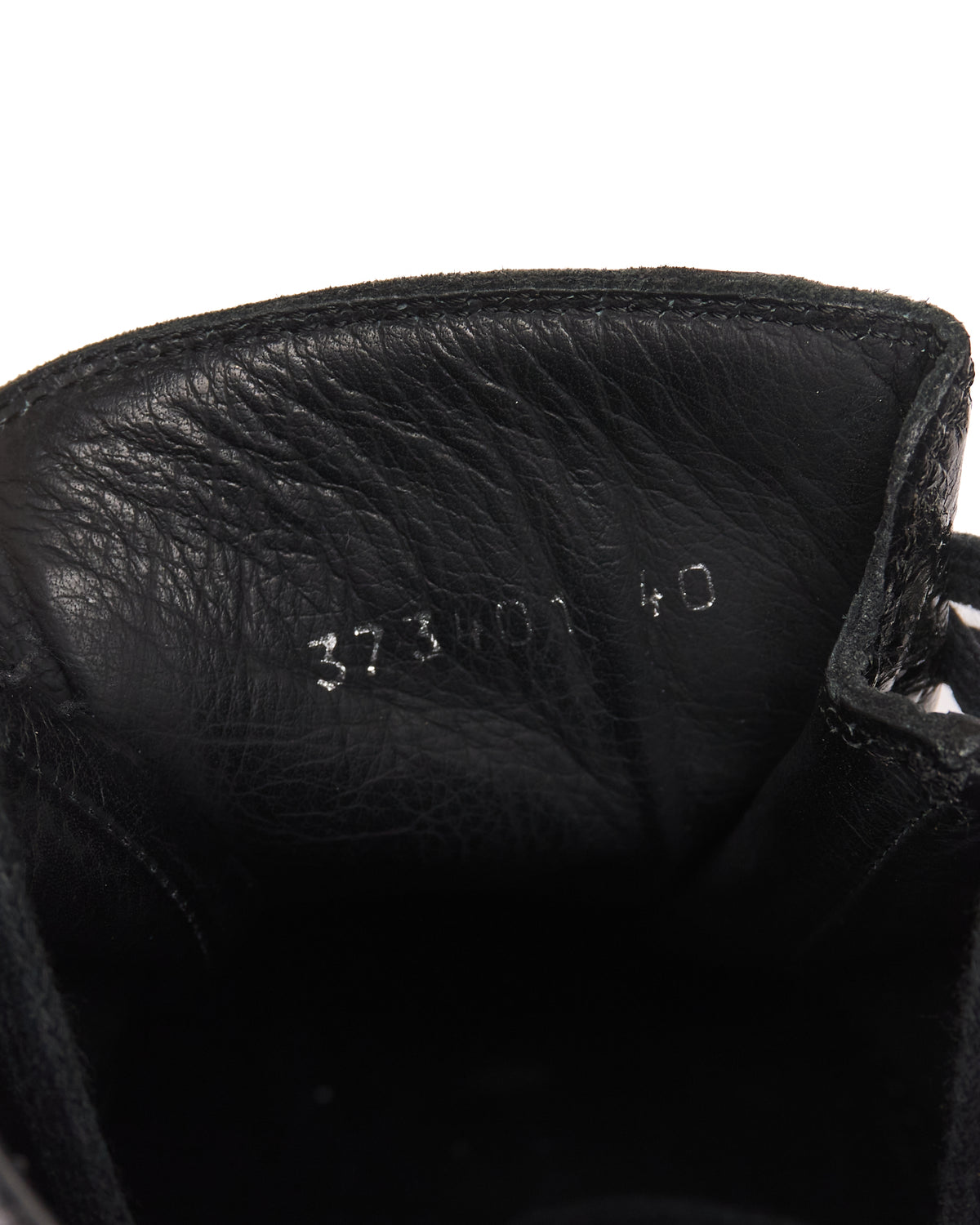Balenciaga Black Lambskin Arena Low Top Sneakers