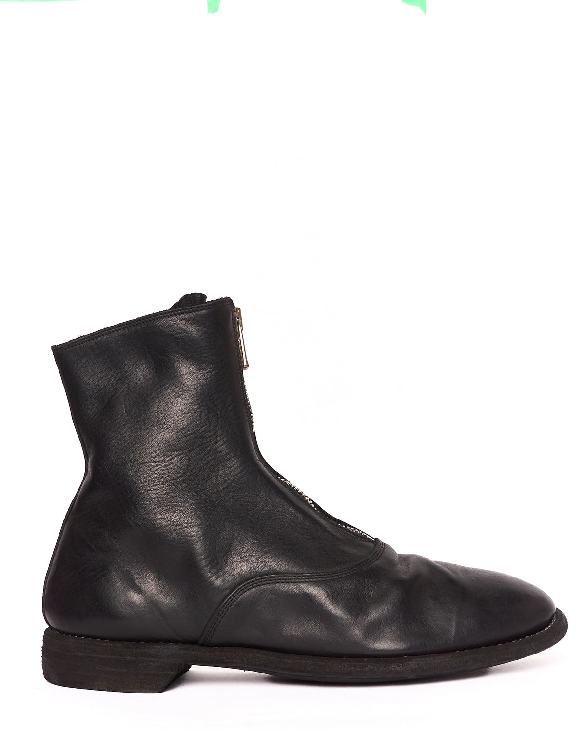 Guidi Black 210 Front Zip Boots