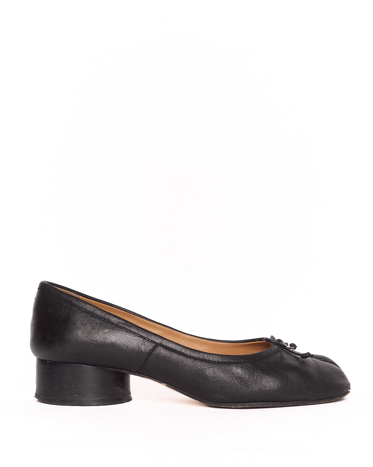 Maison Margiela Black Tabi Ballerina Heels