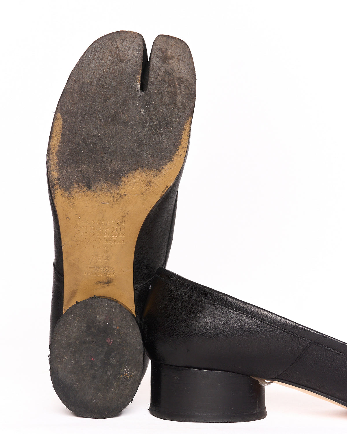 Maison Margiela Black Tabi Ballerina Heels