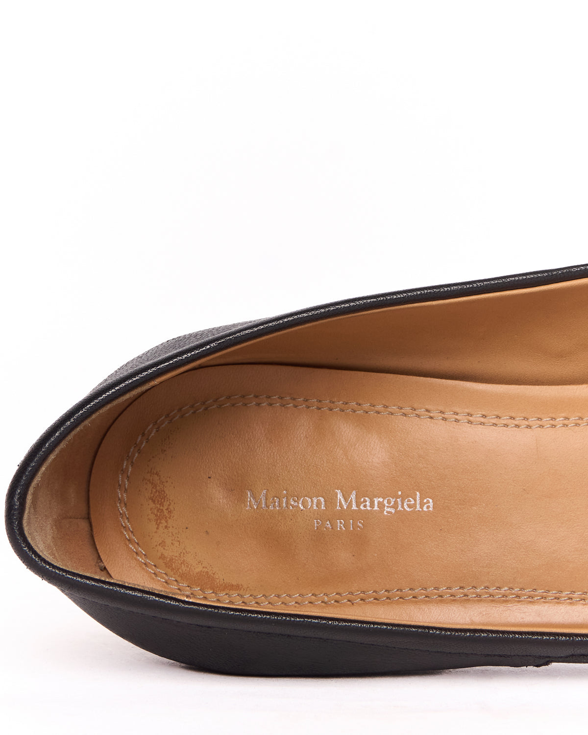 Maison Margiela Black Tabi Ballerina Heels