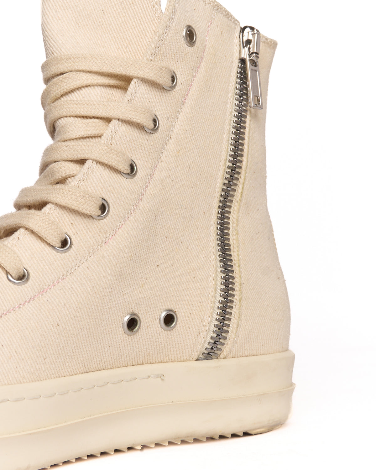 Rick Owens DRKSHDW Off-White Pentagram High Top Ramones