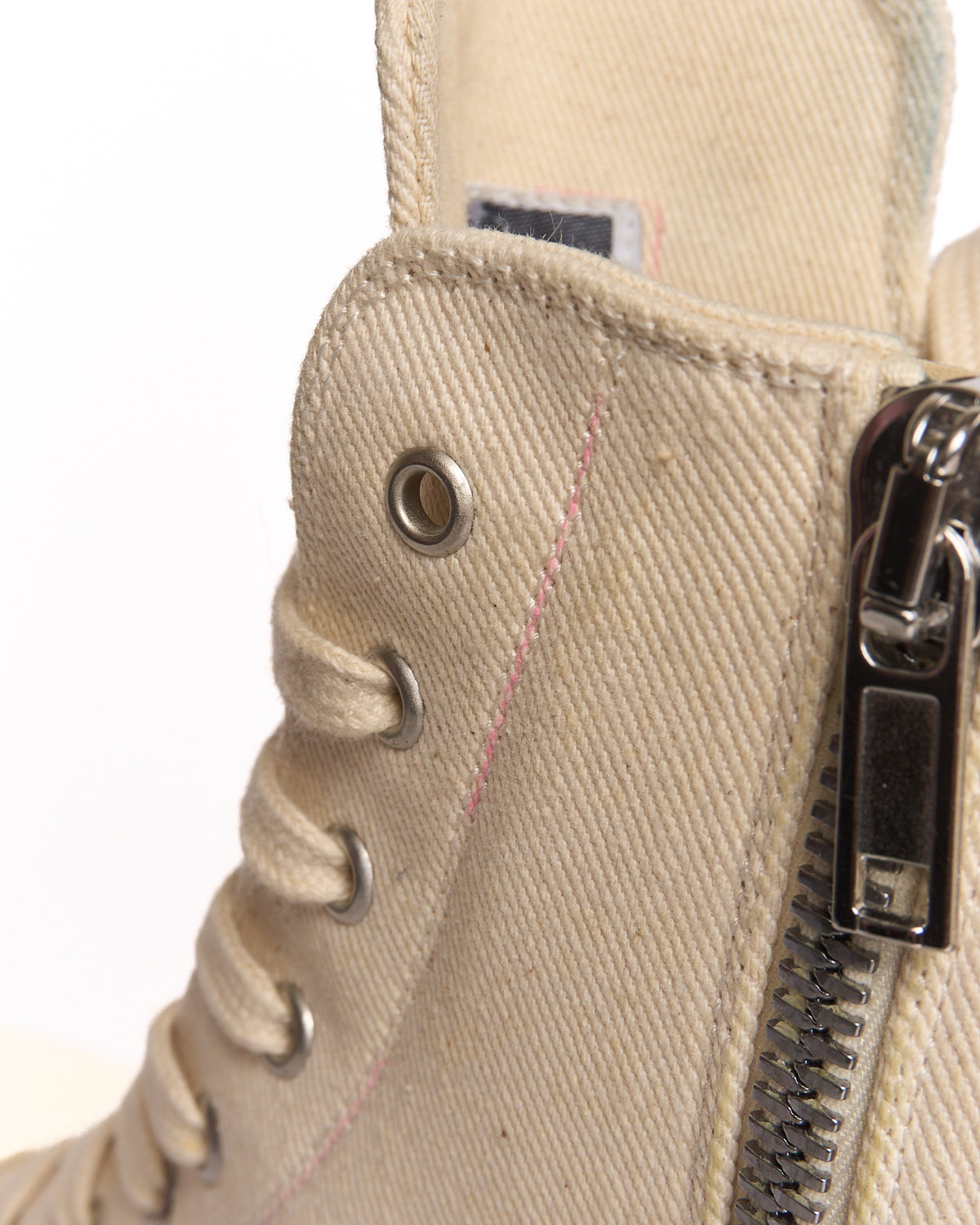 Rick Owens DRKSHDW Off-White Pentagram High Top Ramones