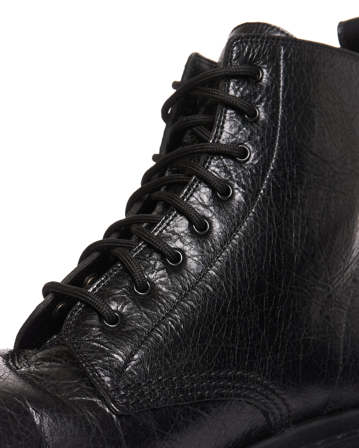S/S23 Balenciaga Black Arena Lambskin Strike Bootie L20