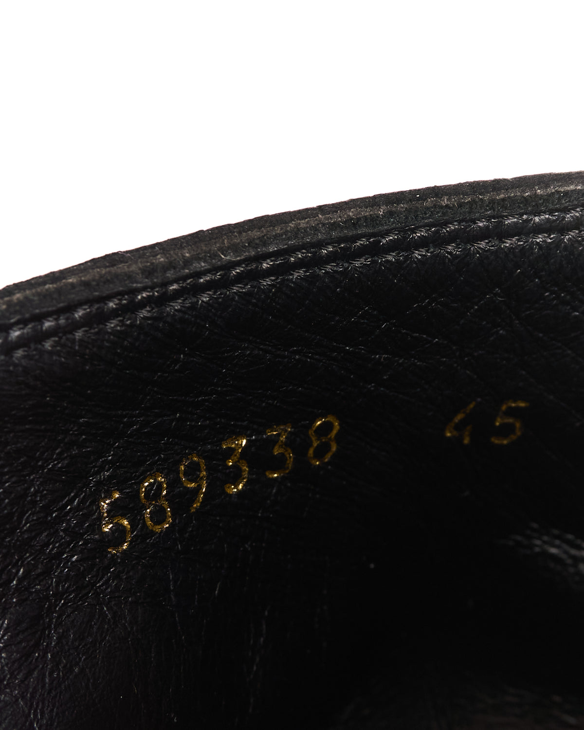 S/S23 Balenciaga Black Arena Lambskin Strike Bootie L20