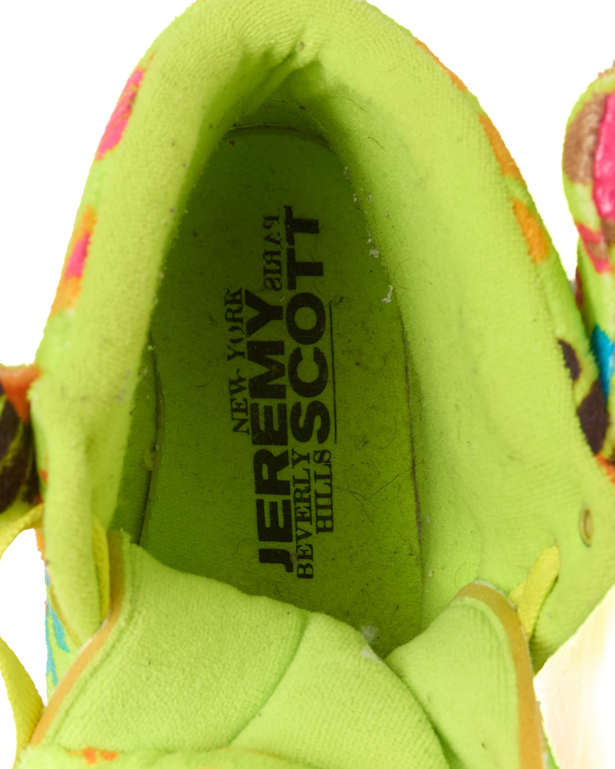 F/W12 Jeremy Scott Adidas JS Bear "Flower Power" Sneakers