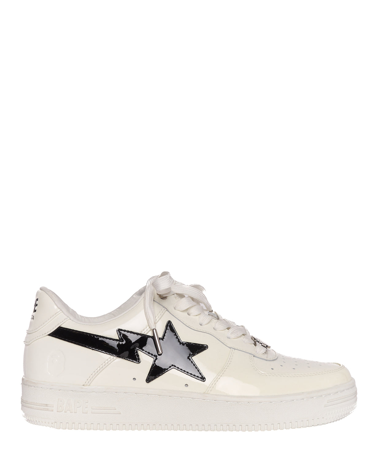 BAPE White STA Sneakers