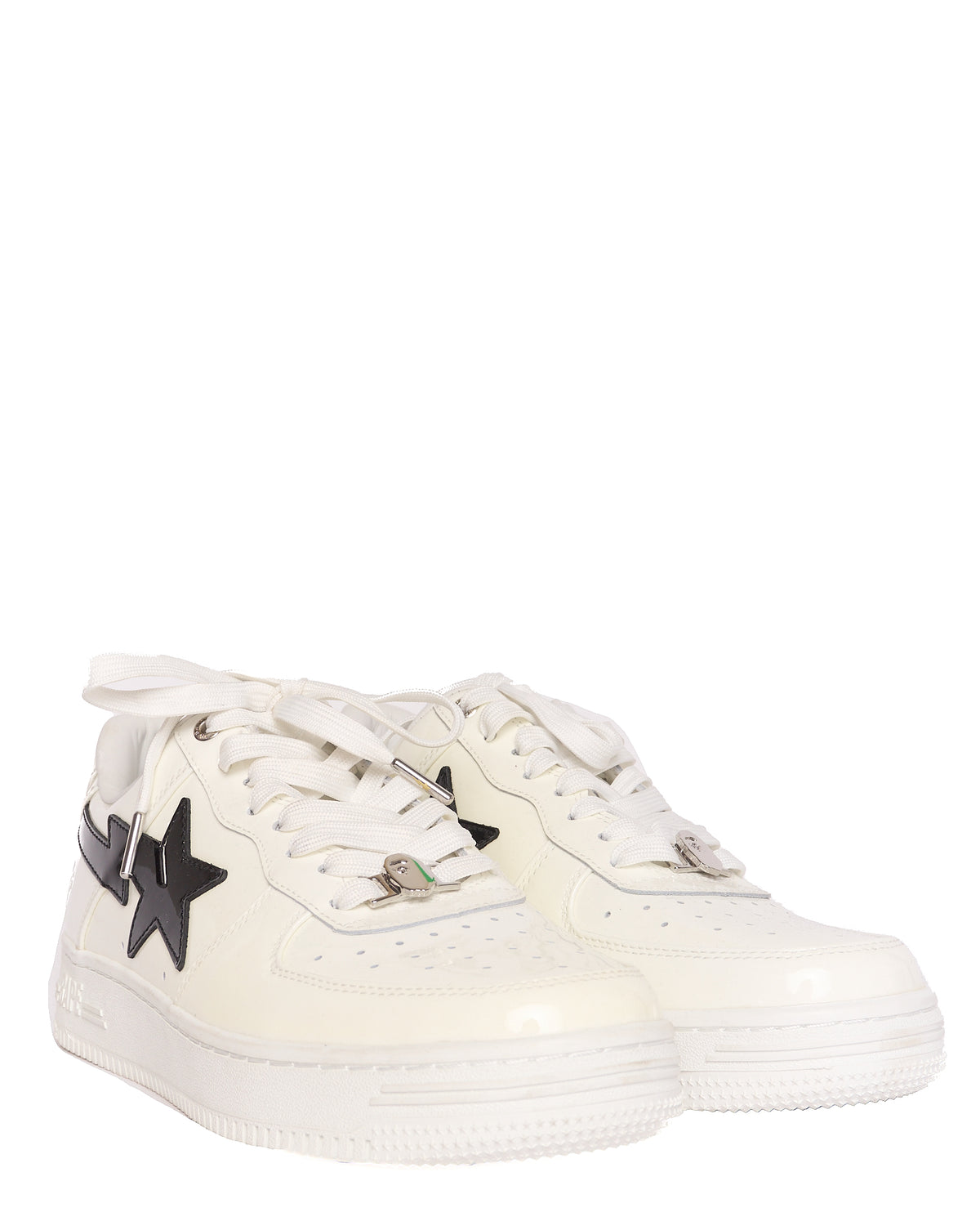 BAPE White STA Sneakers