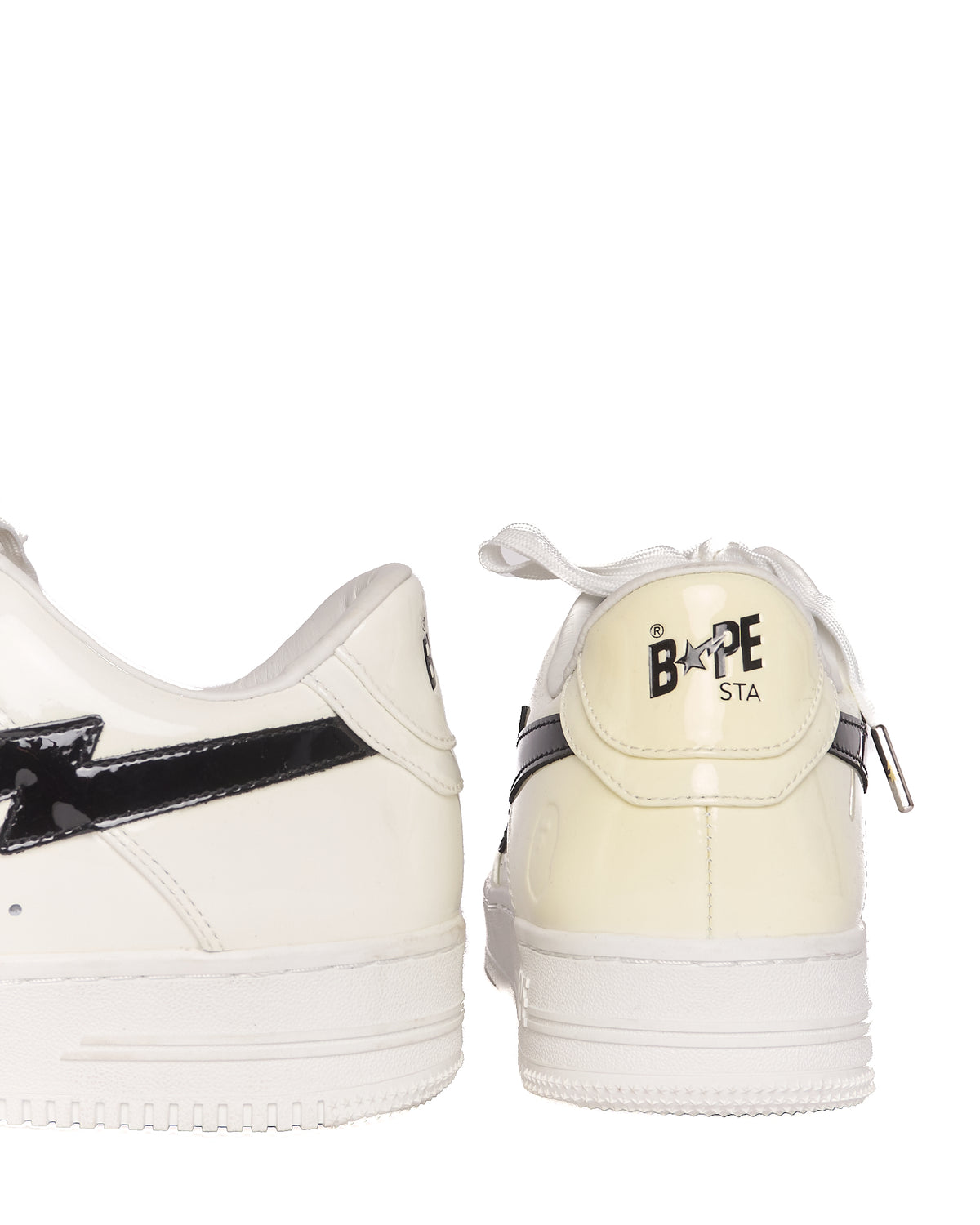 BAPE White STA Sneakers