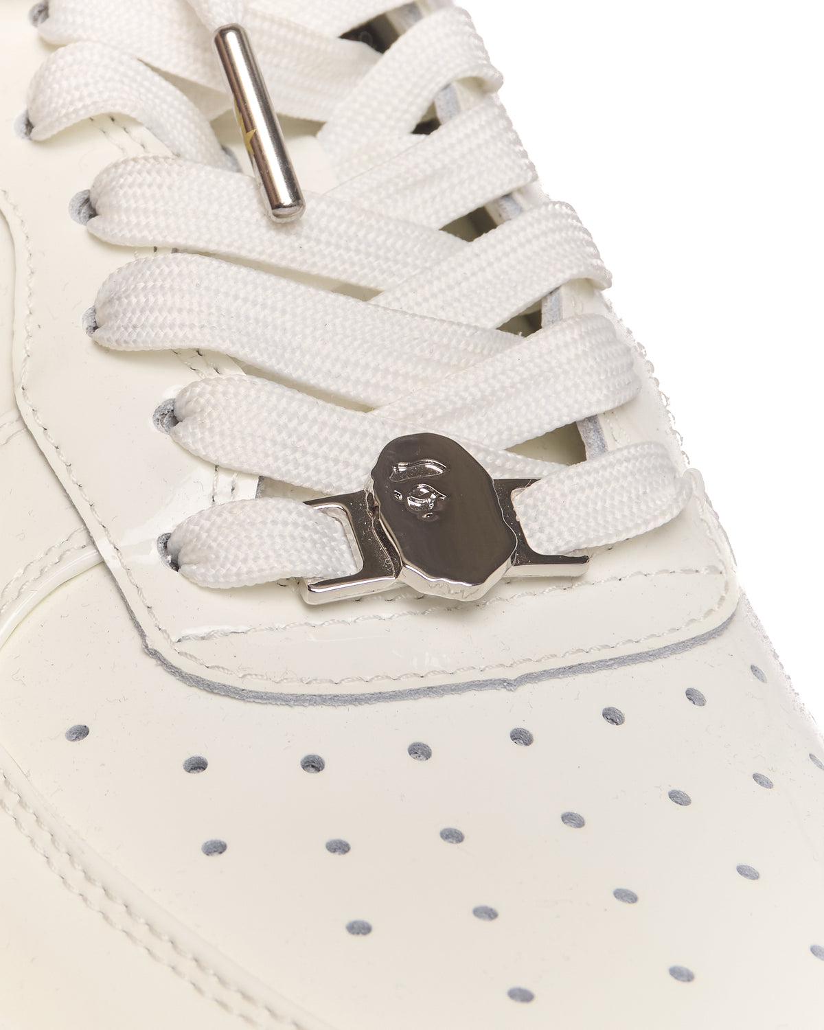 BAPE White STA Sneakers