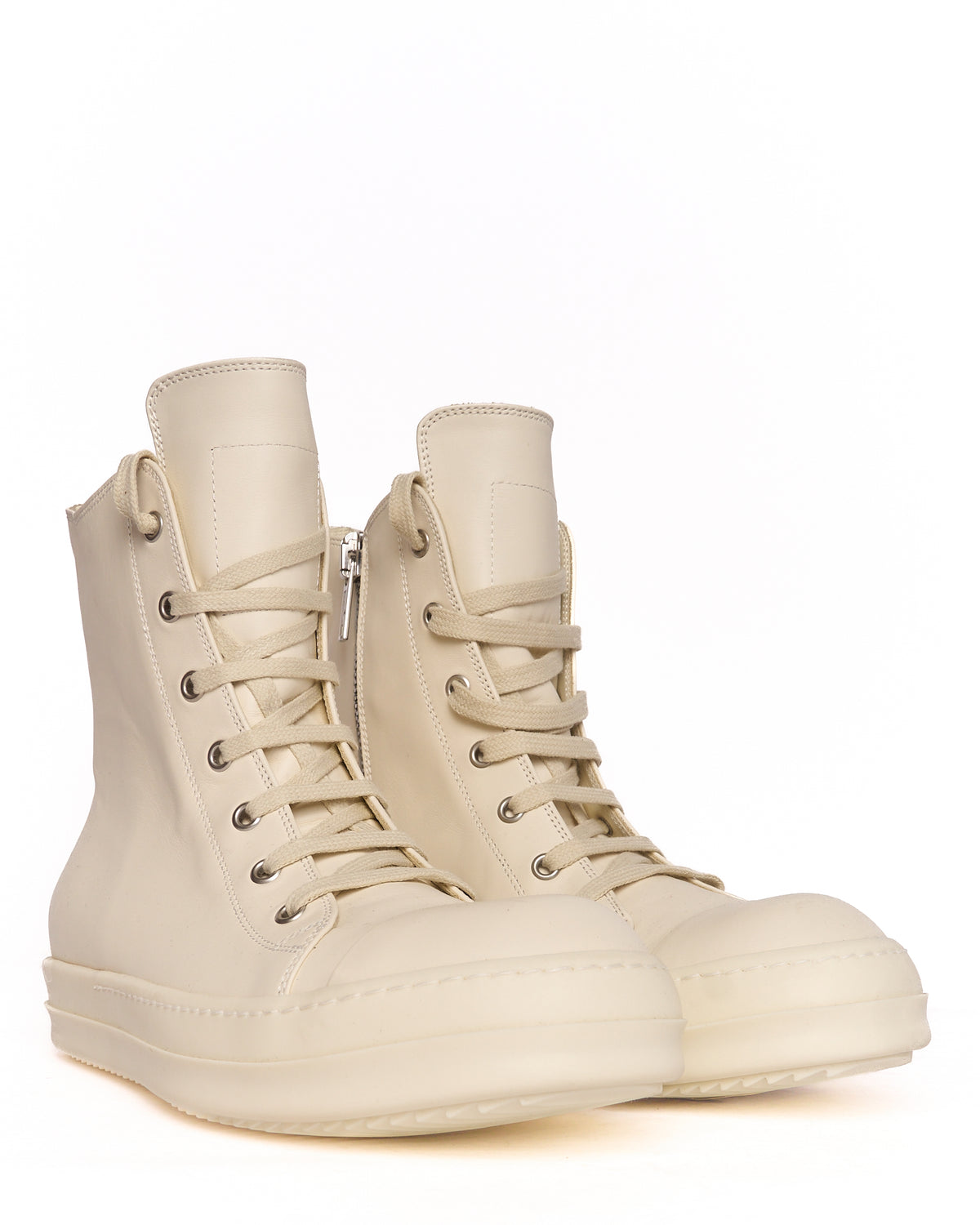 Rick Owens Triple Milk Leather Ramones