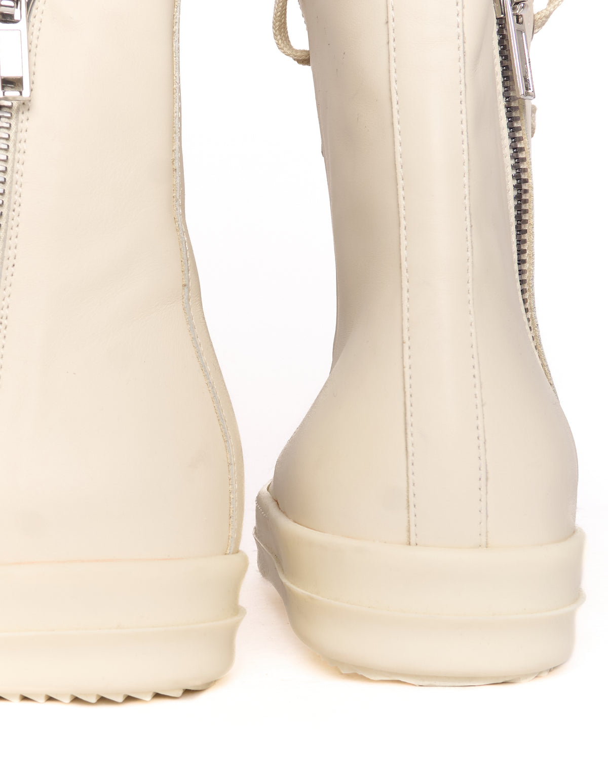 Rick Owens Triple Milk Leather Ramones