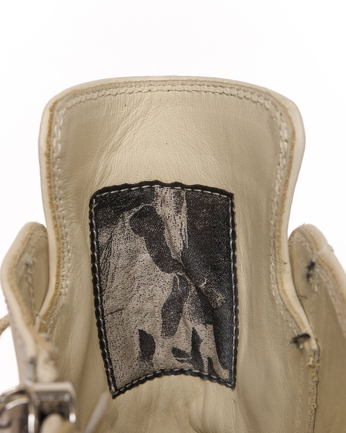 Rick Owens Triple Milk Leather Ramones