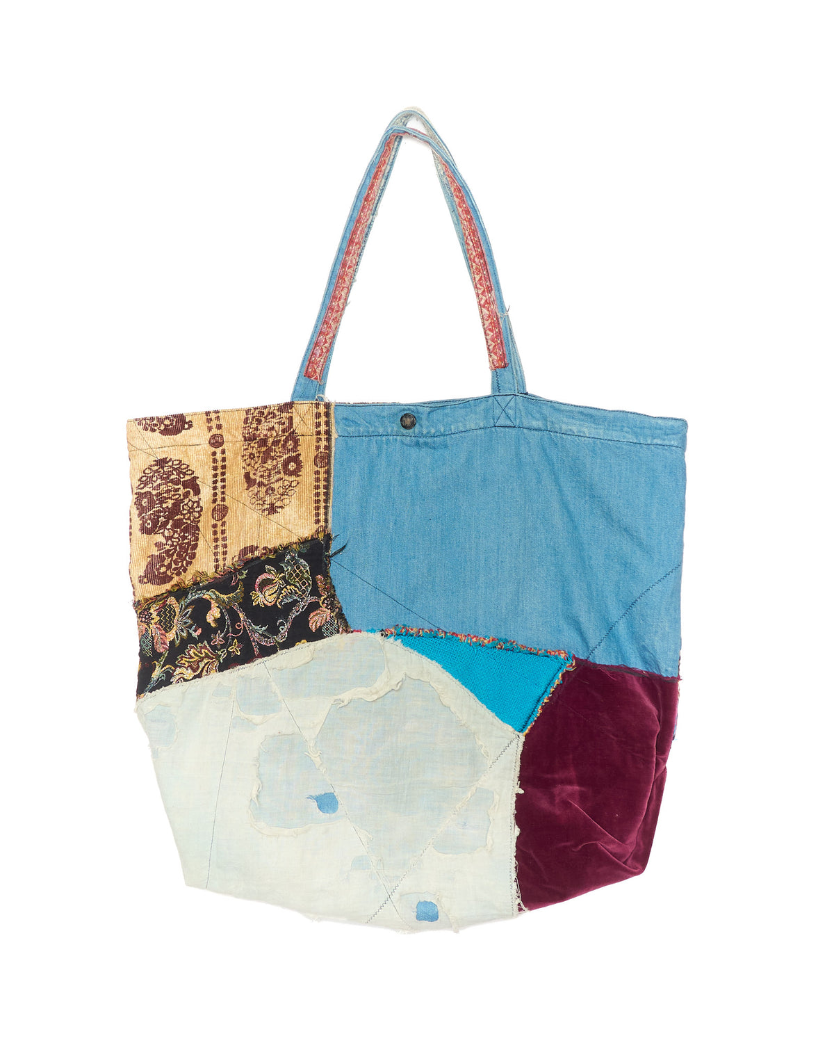 S/S17 Kapital Psychedelic Patchwork Large Tote Bag