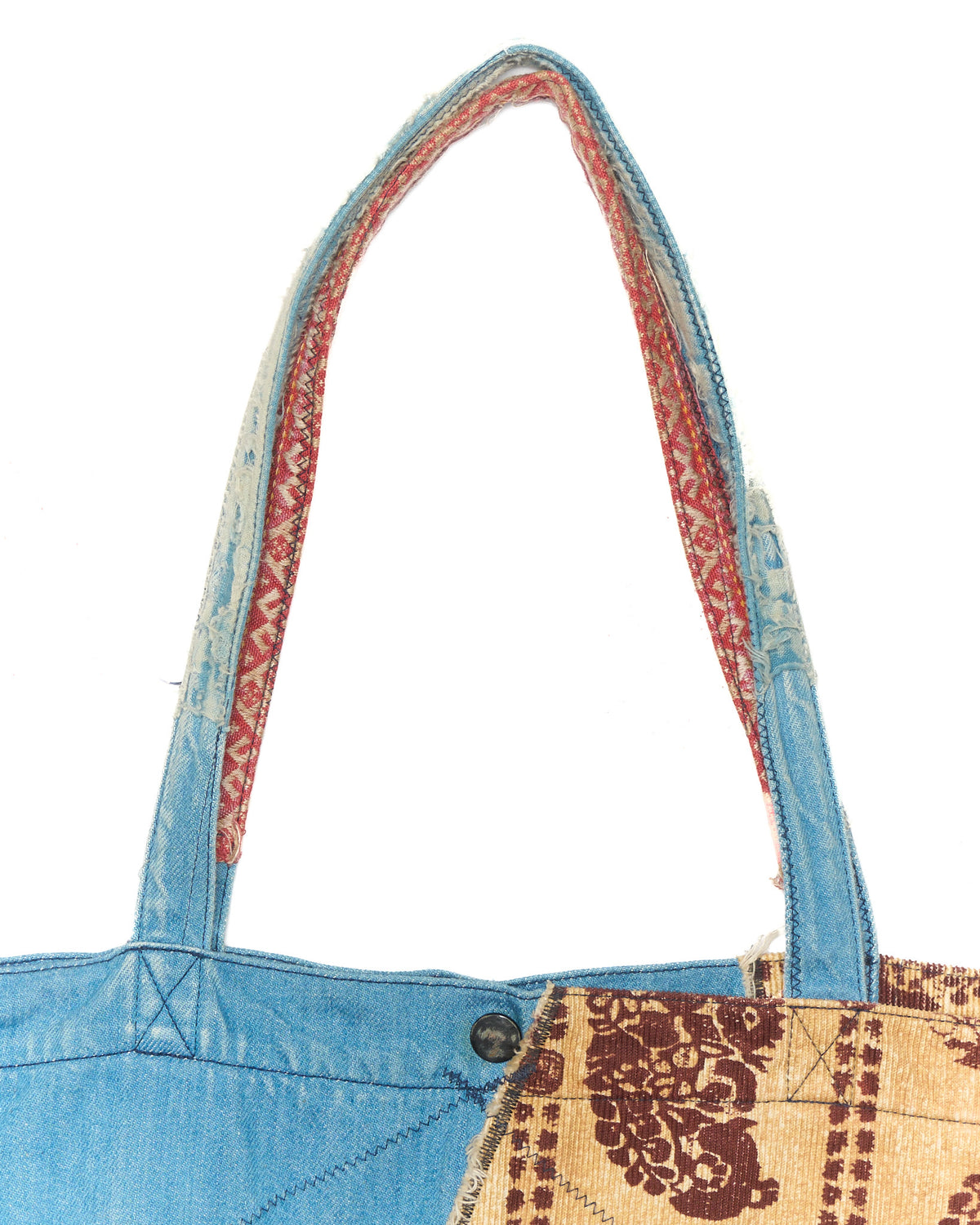 S/S17 Kapital Psychedelic Patchwork Large Tote Bag