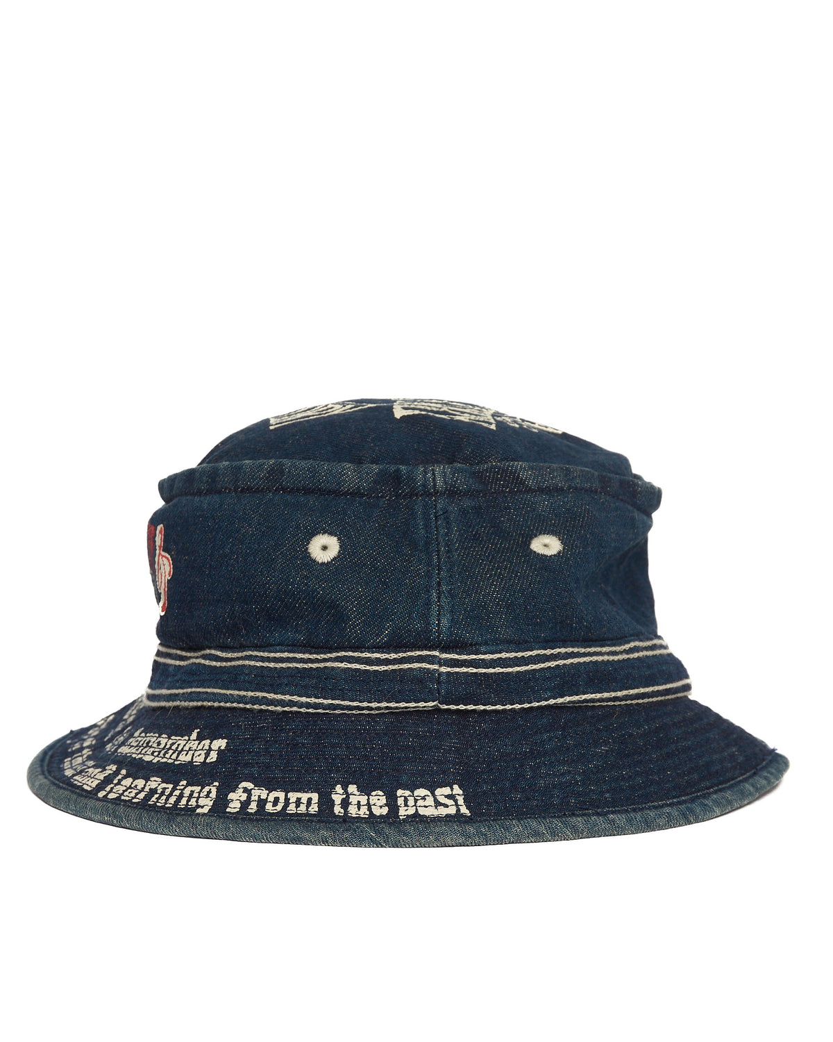 S/S18 Kapital 11.5oz Denim Slogan Laundry Bucket Hat