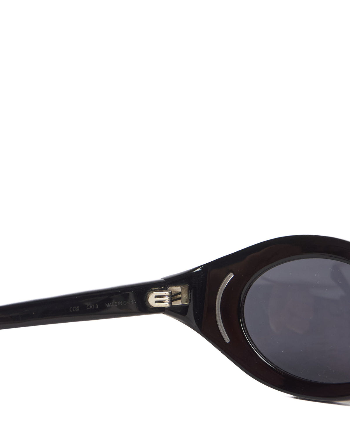 SONG FOR THE MUTE Black Acetate Goggle Sunglasses