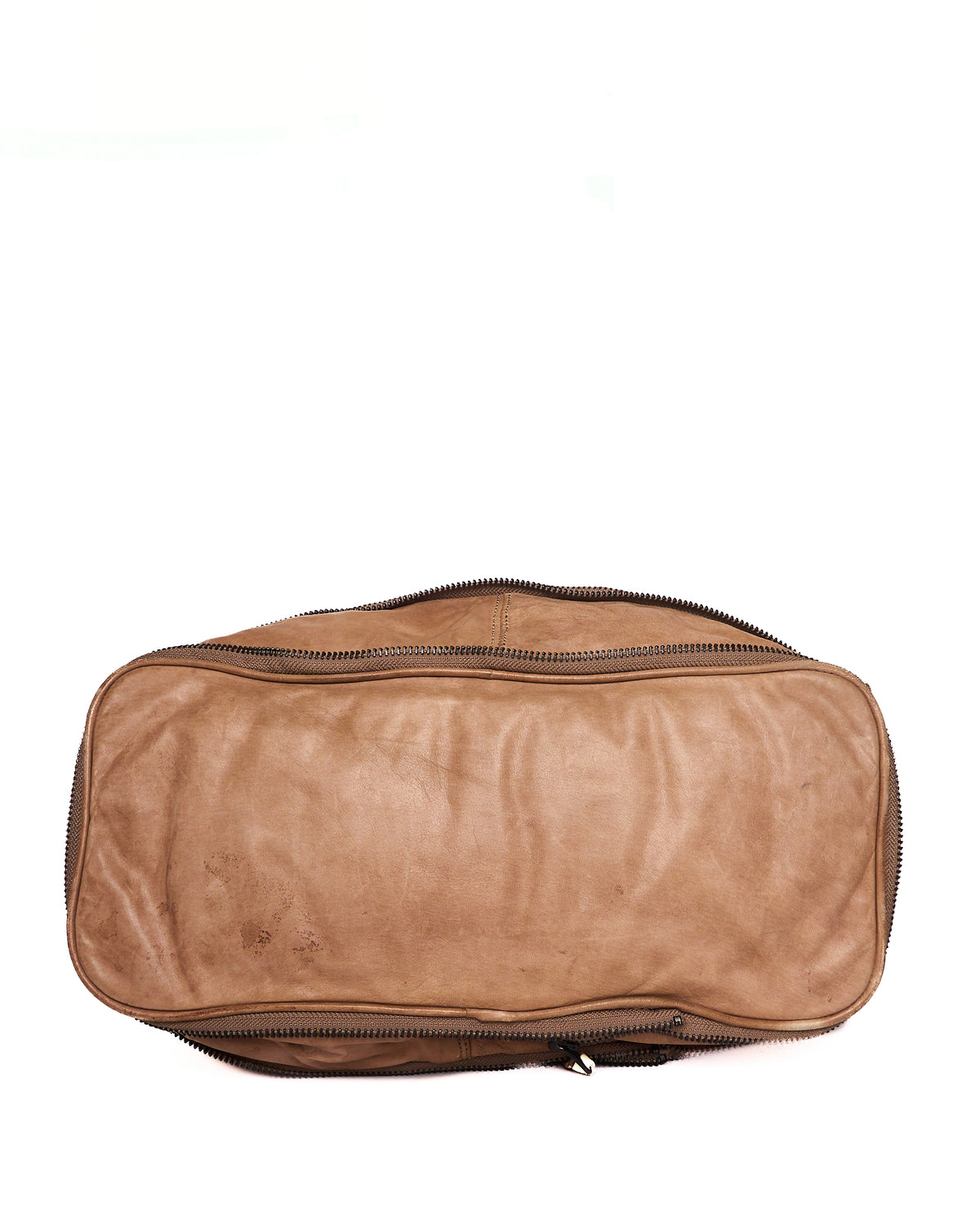 Early 00s Christian Peau Multi Zip Leather Bag