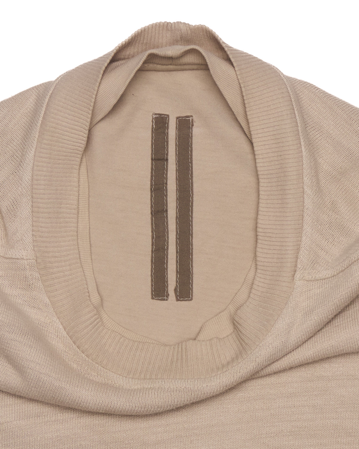 F/W18 Rick Owens DRKSHDW ‘SISYPHUS’ Hustler Double Layered Pearl Long-Sleeve