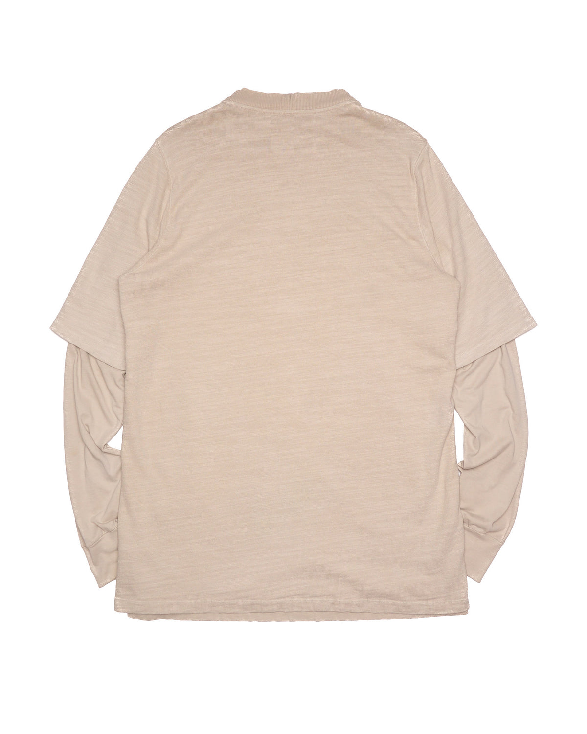 F/W18 Rick Owens DRKSHDW ‘SISYPHUS’ Hustler Double Layered Pearl Long-Sleeve