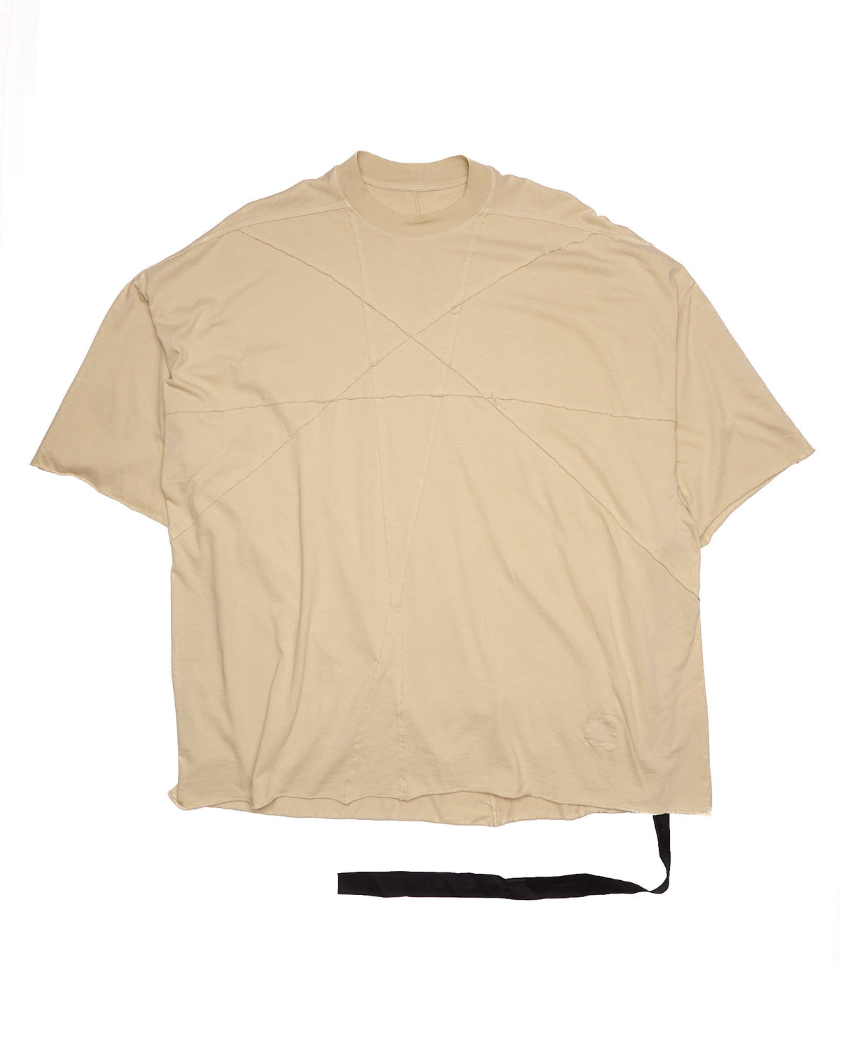 F/W23 Rick Owens DRKSHDW ‘LUXOR’ Jumbo Pentastitch Pearl T-Shirt