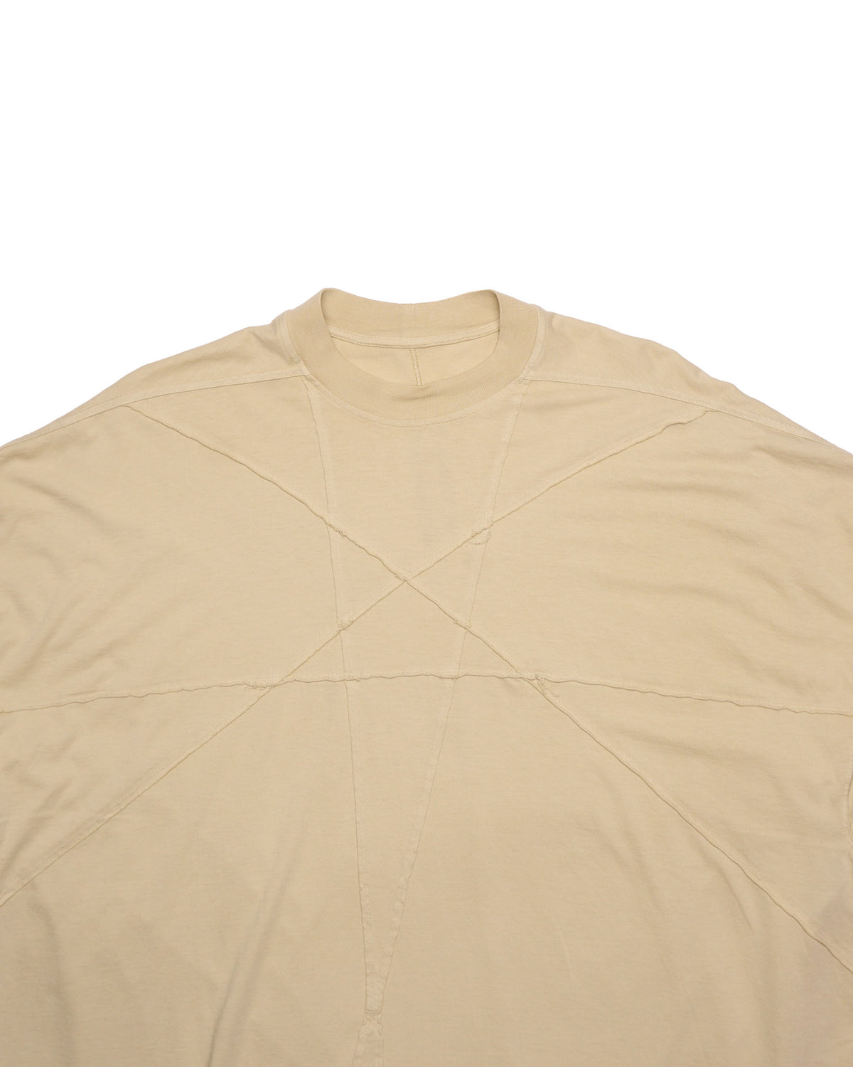 F/W23 Rick Owens DRKSHDW ‘LUXOR’ Jumbo Pentastitch Pearl T-Shirt