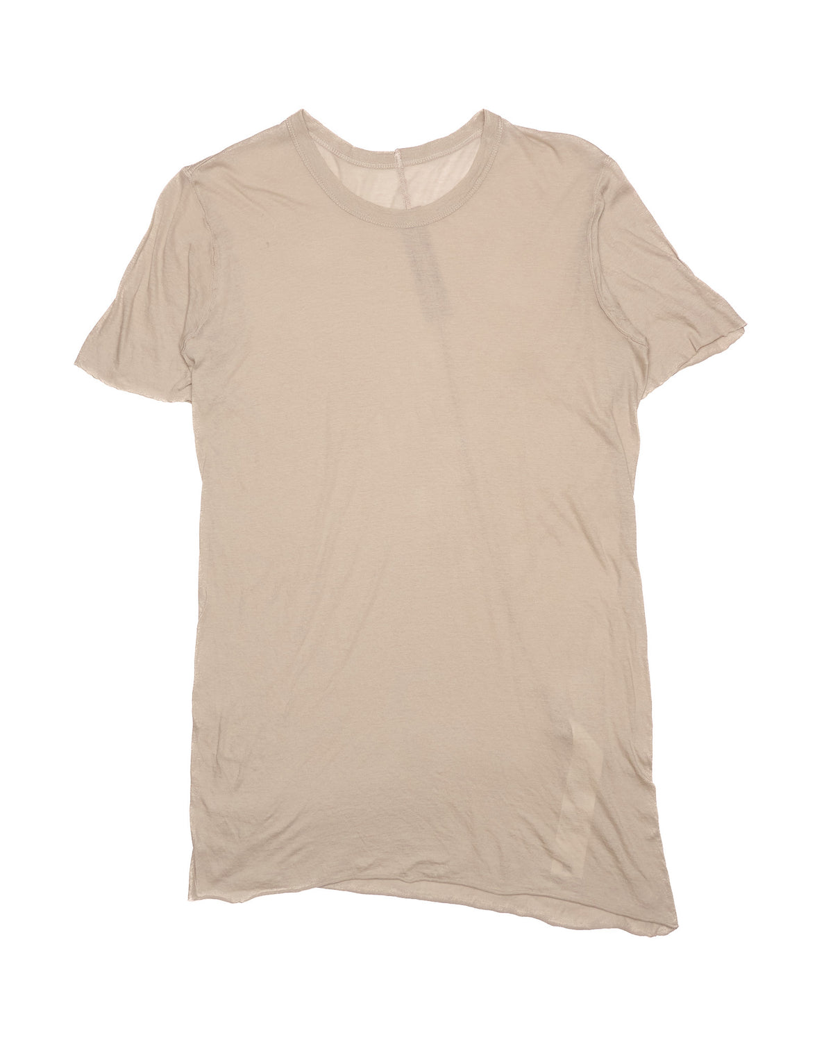 F/W24 Rick Owens ‘PORTERVILLE’  Unstable Cotton Pearl T-Shirt